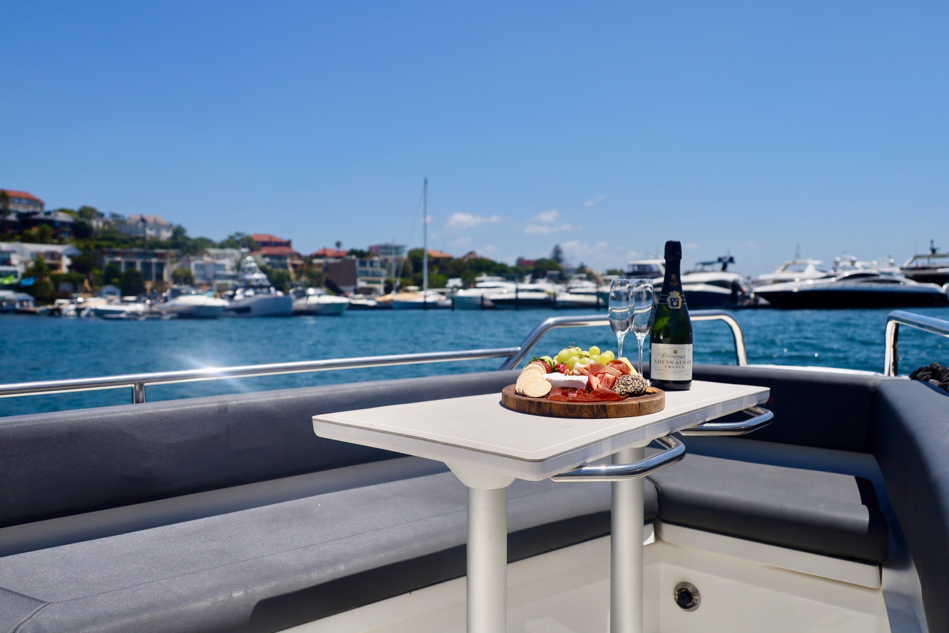 Bronte yacht underway