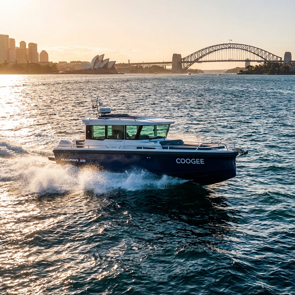 Coogee yacht in action