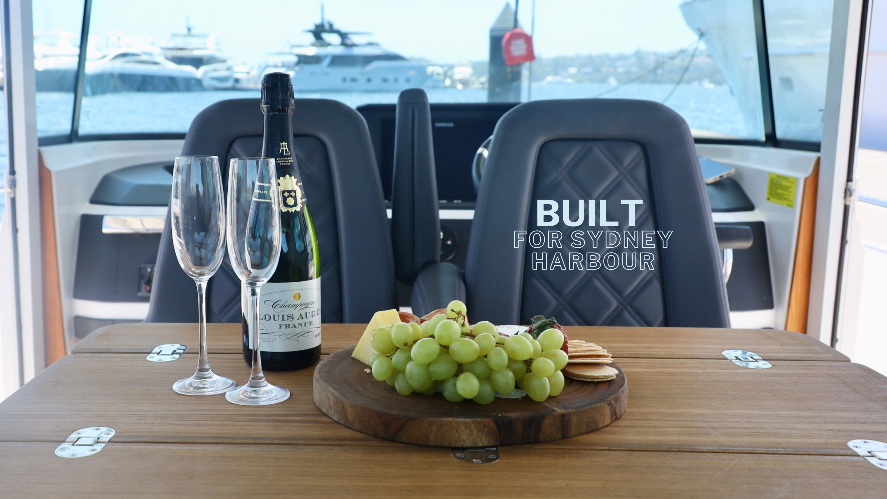 Wavii Yachts Axopar 28 on Sydney Harbour 4