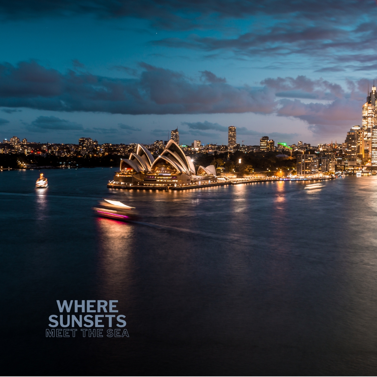 Wavii Yachts — Vivid Sydney harbour cruise 19