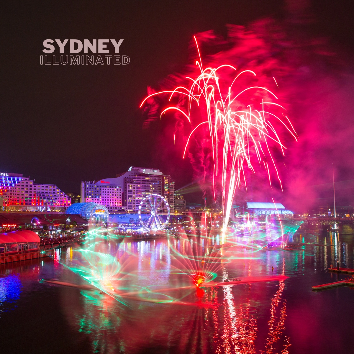 Wavii Yachts — Vivid Sydney harbour cruise 2